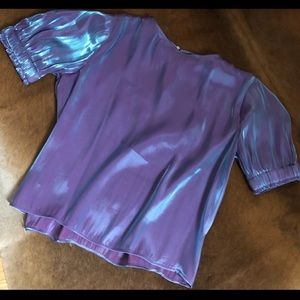 Purple Iridescent Top